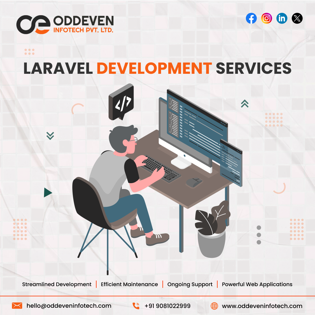  Professional Laravel Development Services | Oddeven Infotech