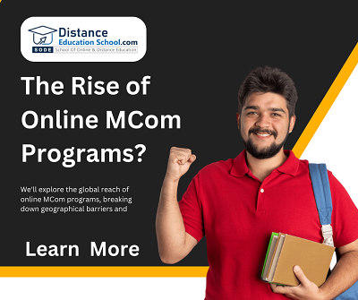  Online MCom Courses