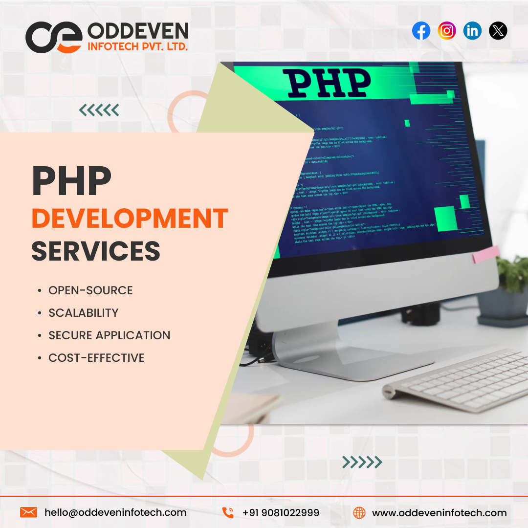  Best PHP Development Services | Oddeven Infotech