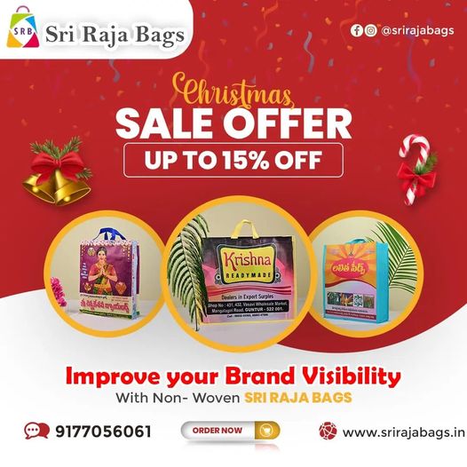  Customize Your Loop Handle Bags in Bulk || from direct to factory rates || Sri Raja Bags