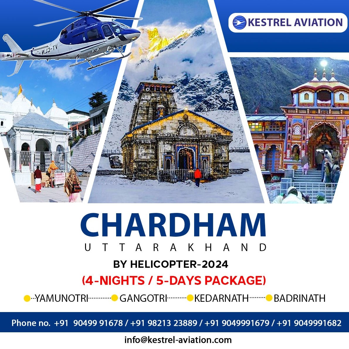  Best chardham yatra by helicopter