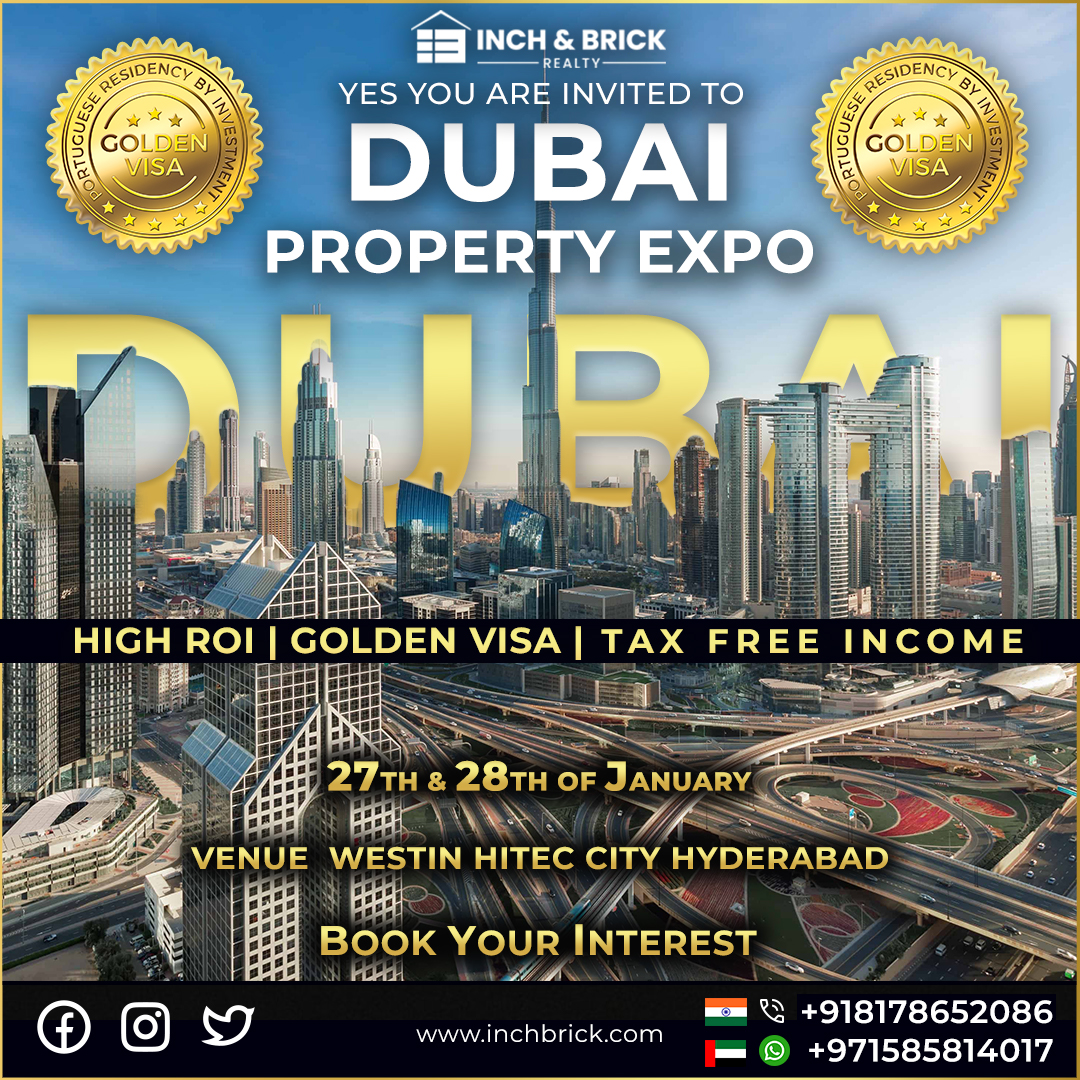  Buy Dubai Properties At Hyderabad Real Estate Expo 2024