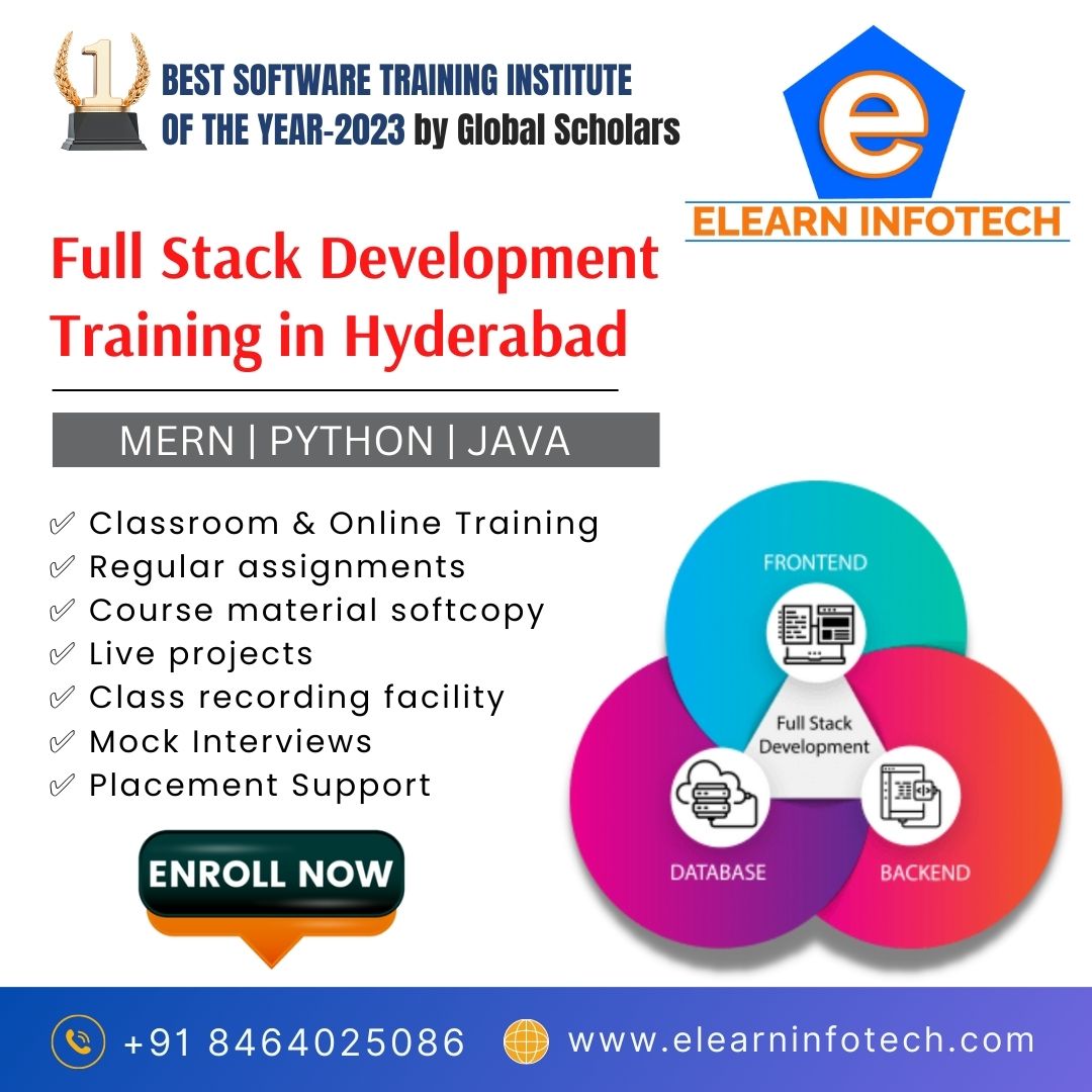  Full Stack Developer Course in Hyderabad