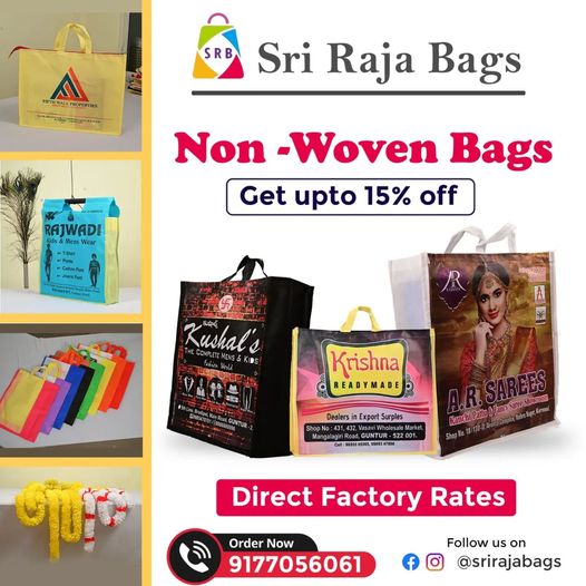  Best W-Cut Plain Bags Manufacturers in India || from direct to factory rates || Sri Raja Bags