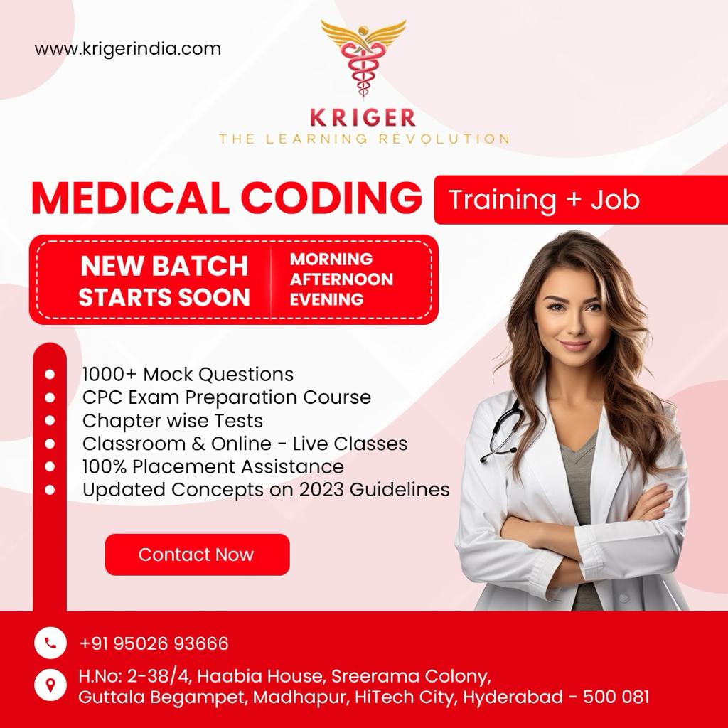  BEST MEDICAL CODING CLASSES IN MADHAPUR