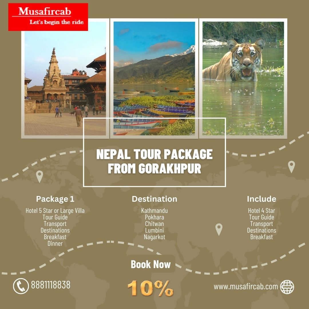  Best Nepal Tour Package from Gorakhpur