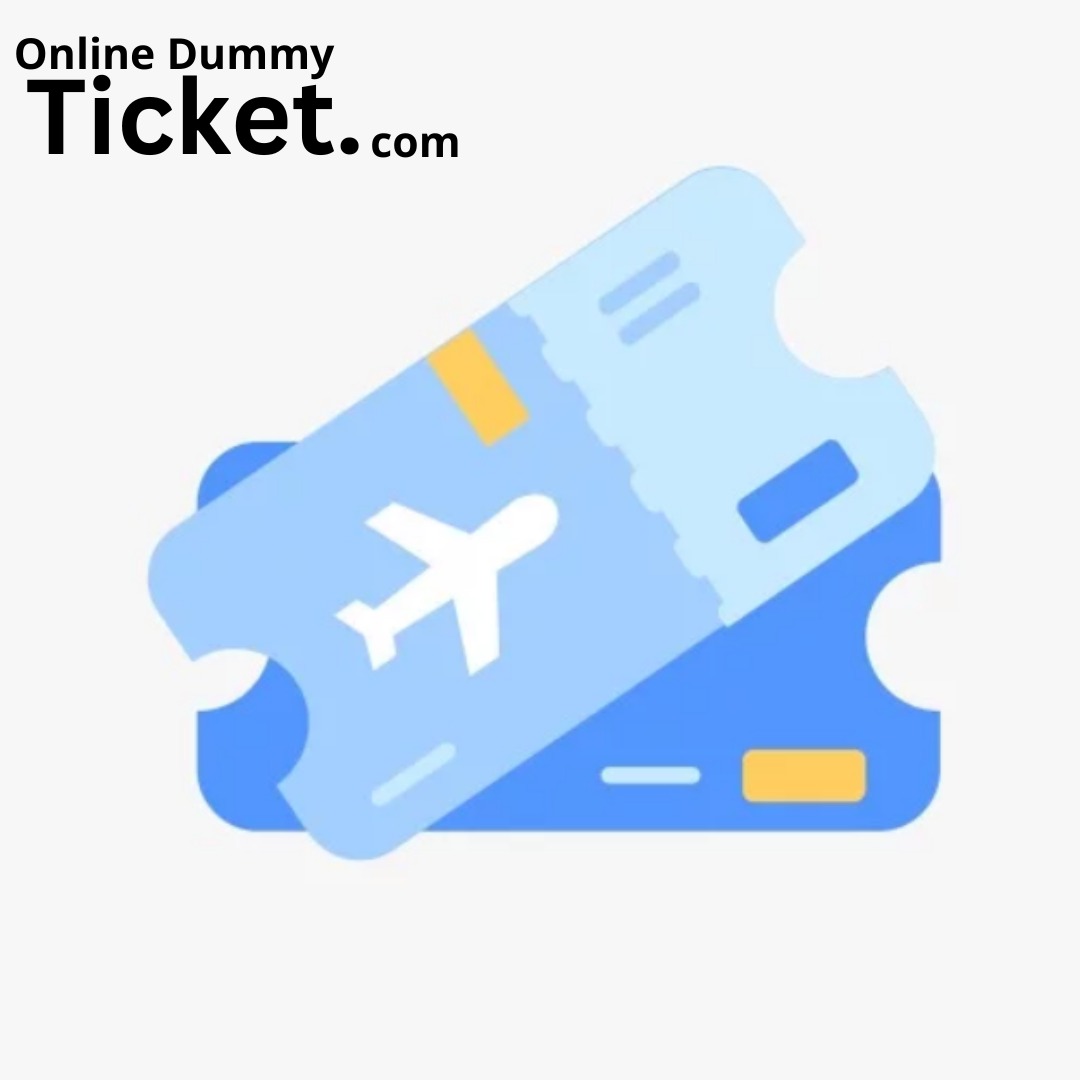  Dummy Air Ticket For Visa