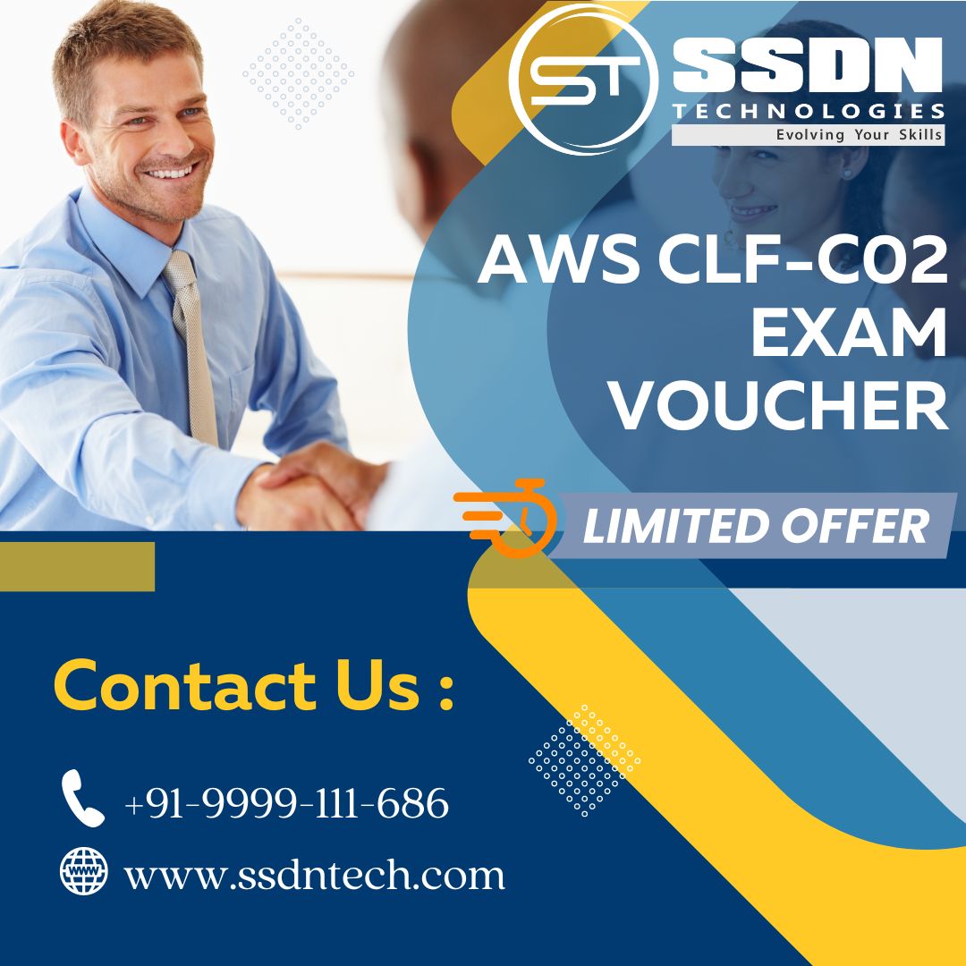  AWS Cloud Practitioner  (CLF-C02) Exam Voucher