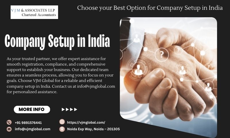  Choose your Best Option for Company Setup in India