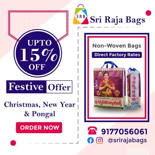  Colorful D-Cut Printed Bags Suppliers  || Sri Raja Bags