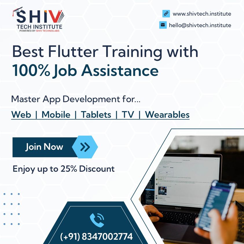  Best Flutter Training with 100% Job Assistance