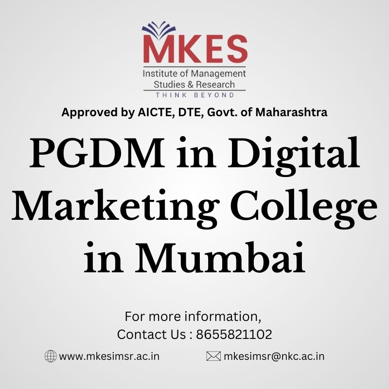  PGDM in Digital Marketing College in Mumbai