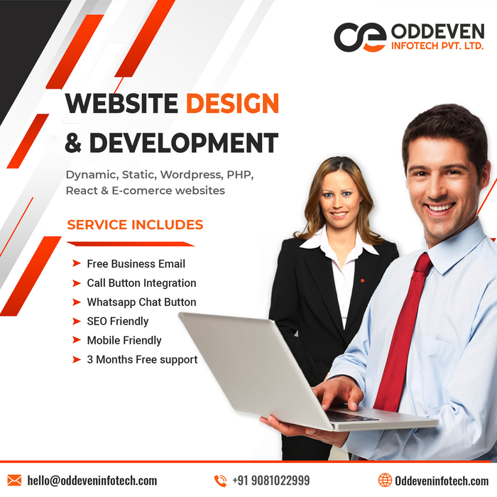  Get a Professional WordPress Website from Oddeveninfotech