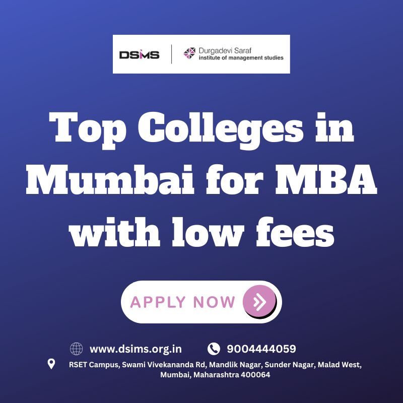  Top Colleges in Mumbai for MBA with low fees