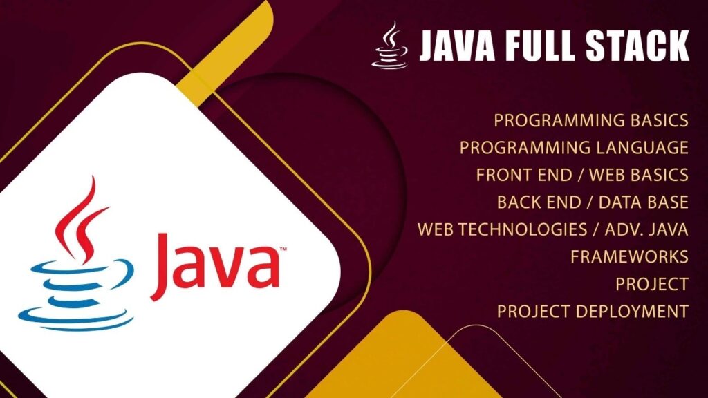  full stack developer java course|Best Java Traning In Hyderabad