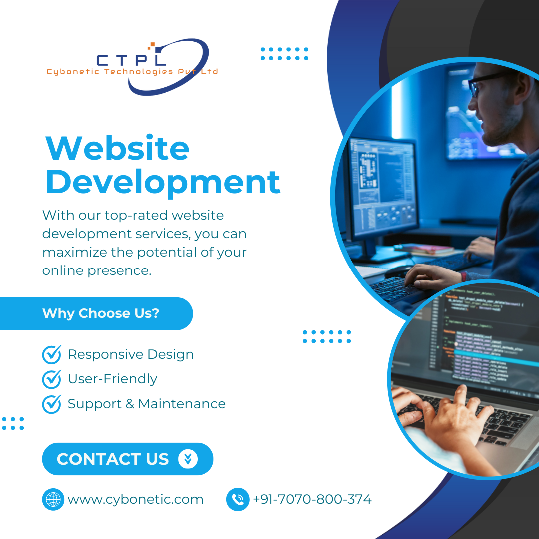  Leading Website Development Company in Patna - Cybonetic Technologies Pvt Ltd