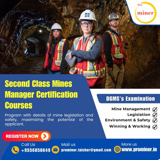  Prominer Second Class Mines Manager Certification Courses