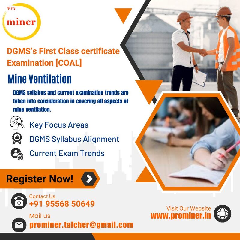 First Class Mines Manager Courses | DGMS