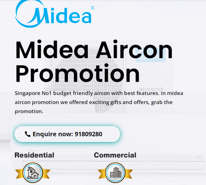  Midea Aircon Installation