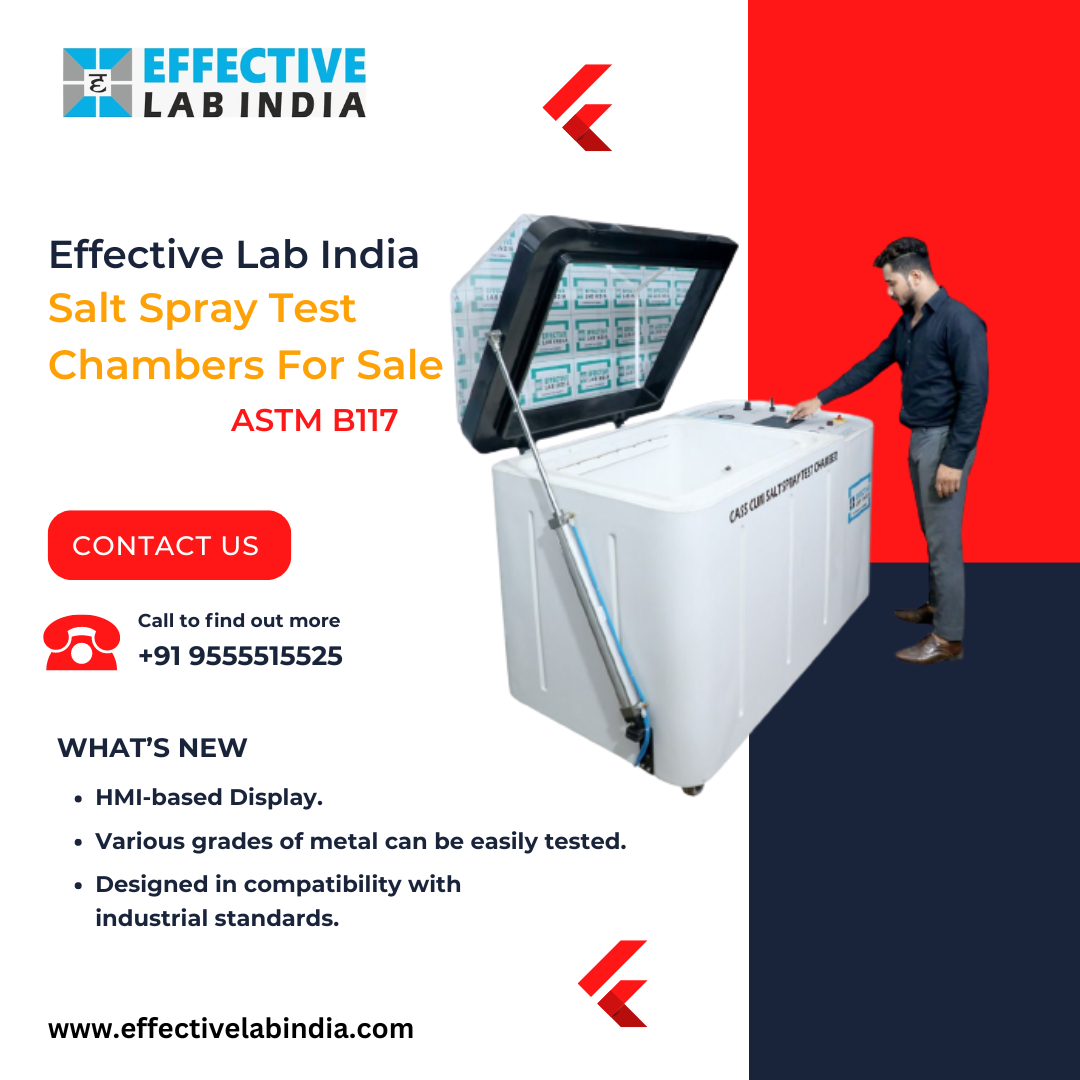  Effective Lab India''s Salt Spray Test Chambers Manufacturer And Supplier