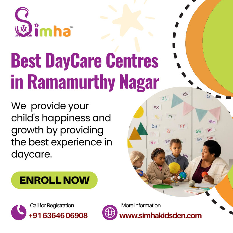  Simha Kidsden | Best DayCare Centres in Ramamurthy Nagar