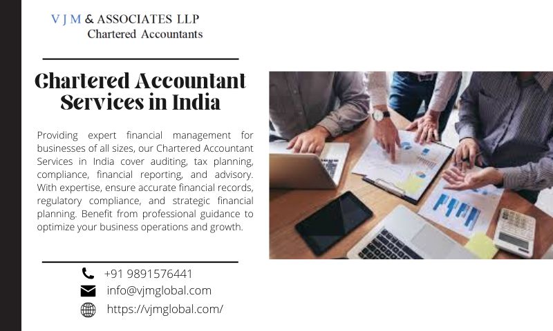  Efficient Financial Management: Chartered Accountant Services in India