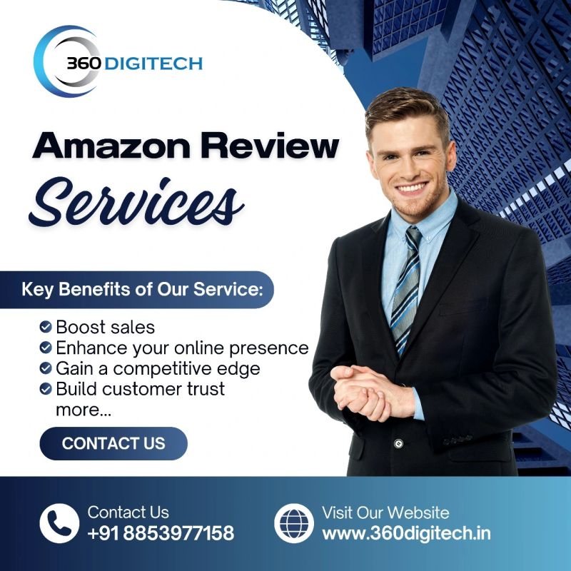  Enhance Your Amazon Presence: 360digitech's Expert Review Services in India