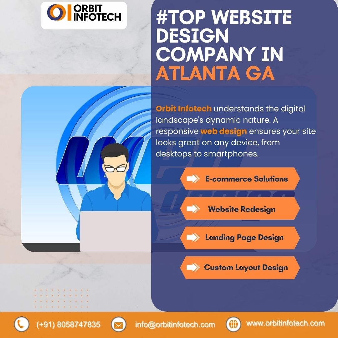  Tailored Web Designs services by Orbit Infotech