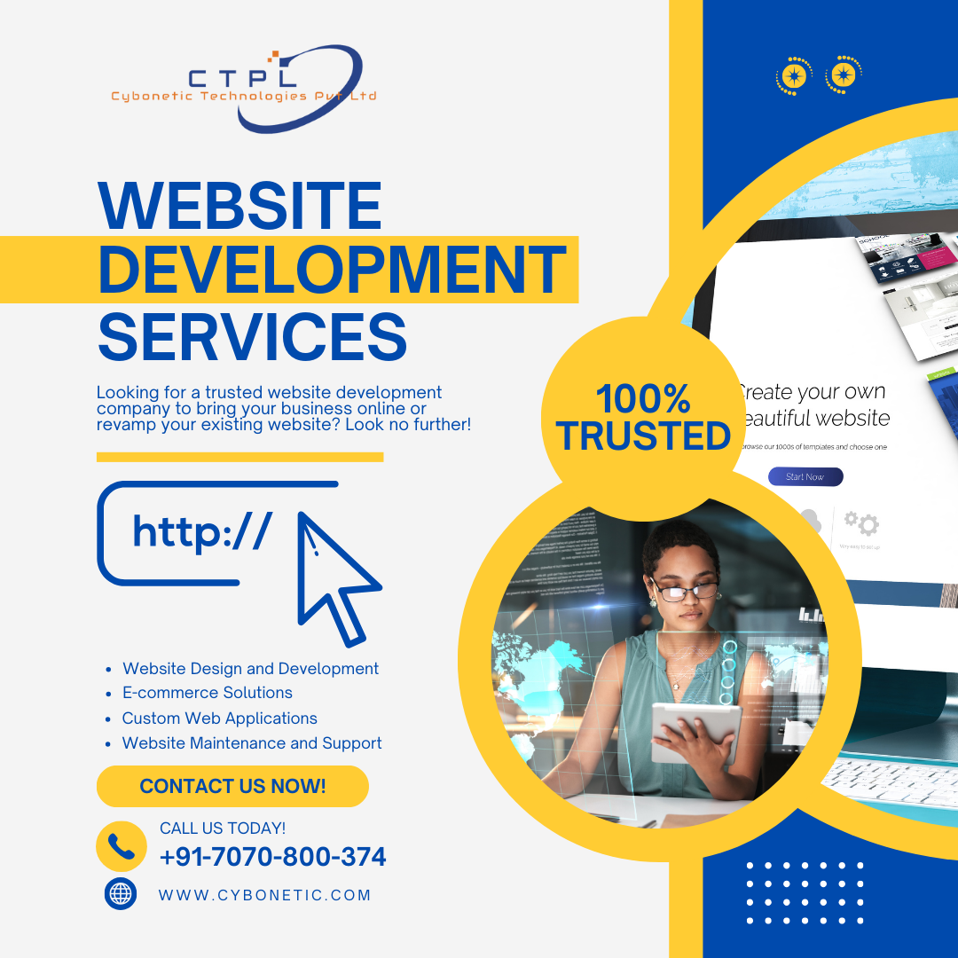  Professional Website Designing Company in Patna - Cybonetic Technologies Pvt Ltd