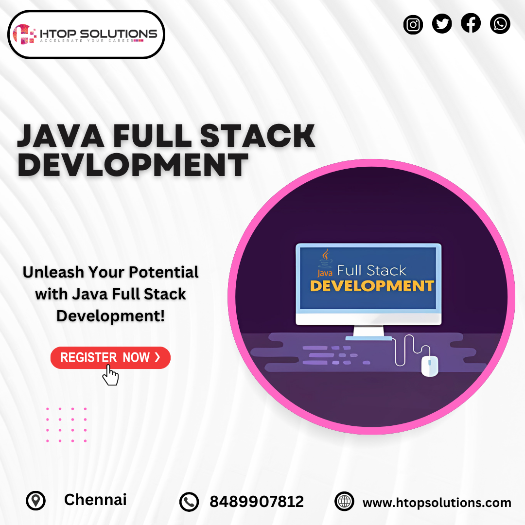  Java FullStack training in Chennai Htop solutions