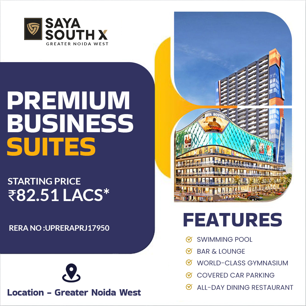  Saya South X | Commerical Office Space & Studio Apartments | Greater Noida