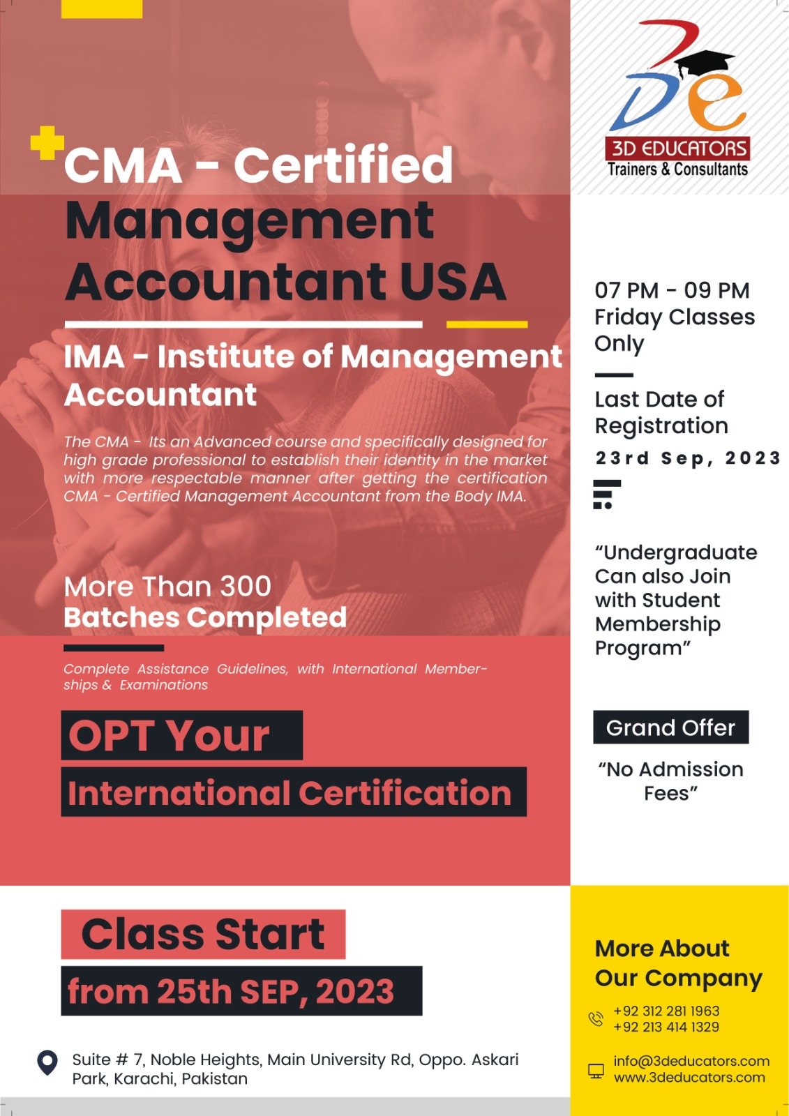  CMA - Certified Management Accountant Training Through Live/Online