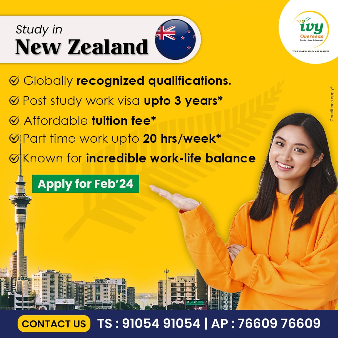  New Zealand student visa consultants in Hyderabad