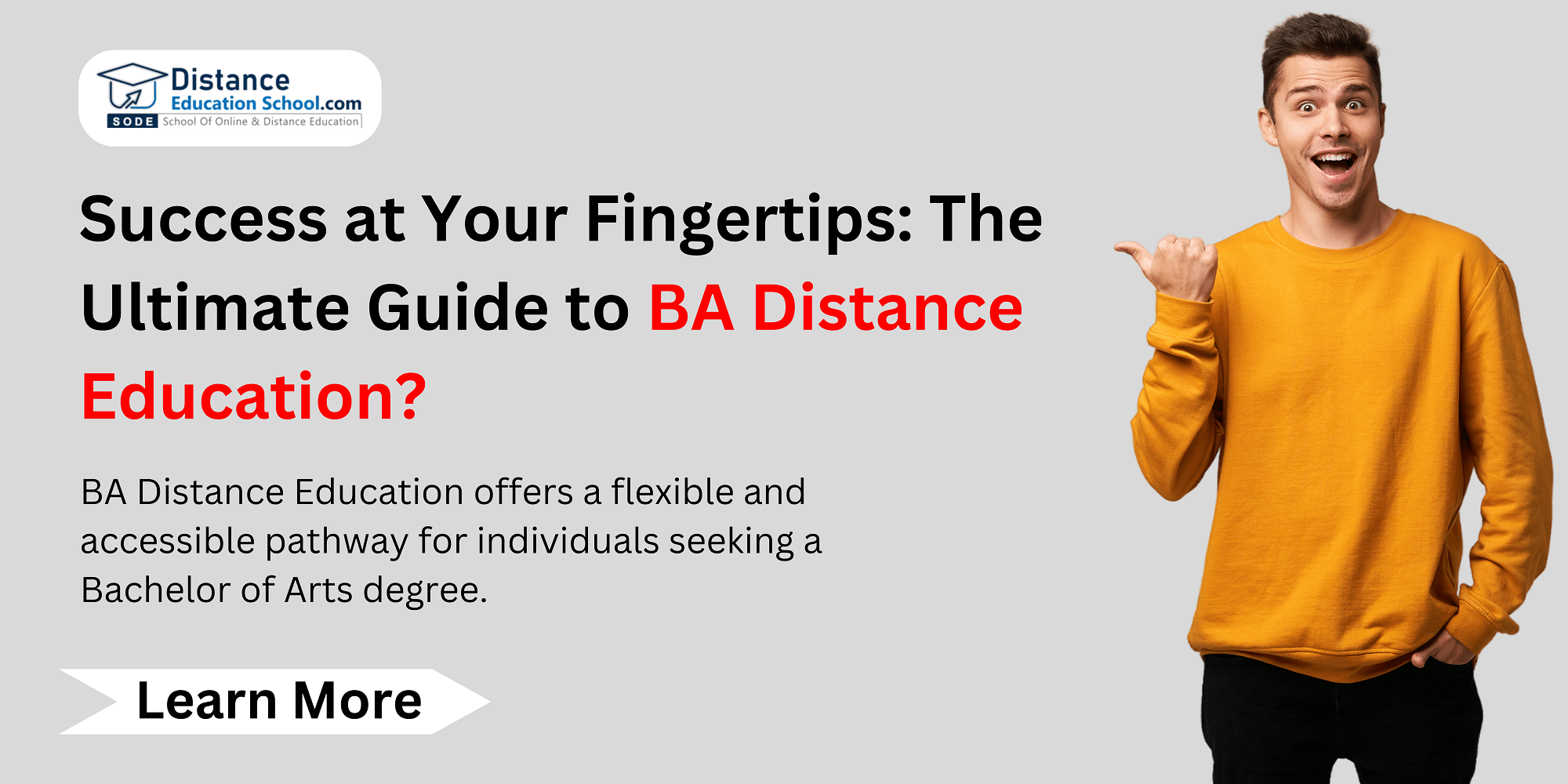  BA Distance Education