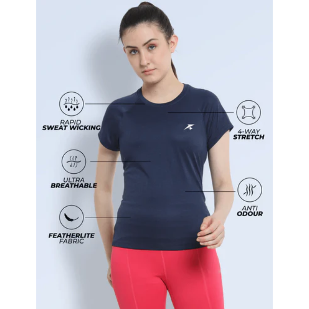  Buy Gym T-Shirts Women Online at Best Price - RageFit