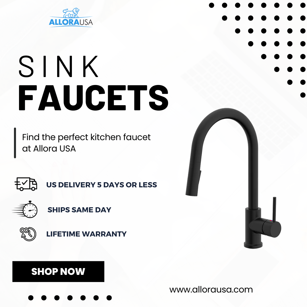  Allora USA Sink Faucets - Stylish Precision for Every Space