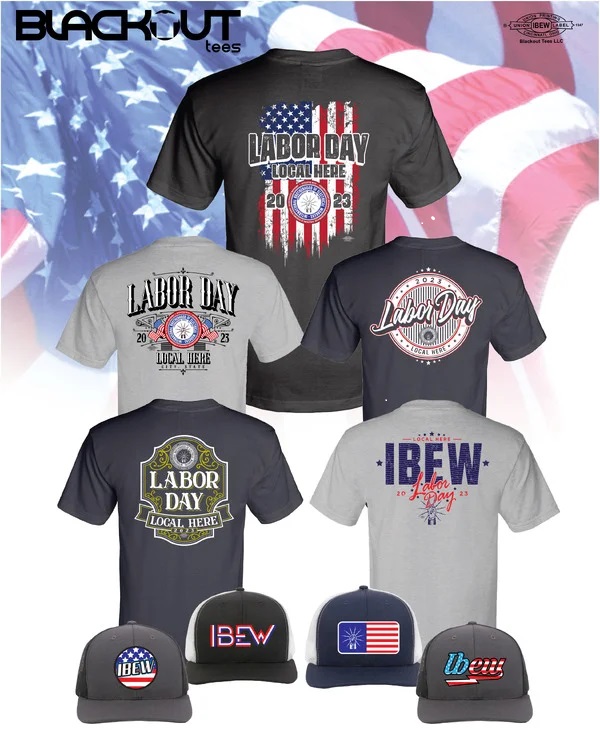  Blackout Tees IBEW Clothing Collection | Proudly Made in the USA