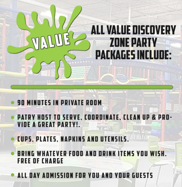  Explore Kid's Indoor Party Packages with Discovery Zone