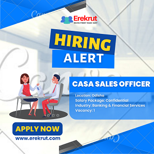  Casa-sales Officer Job