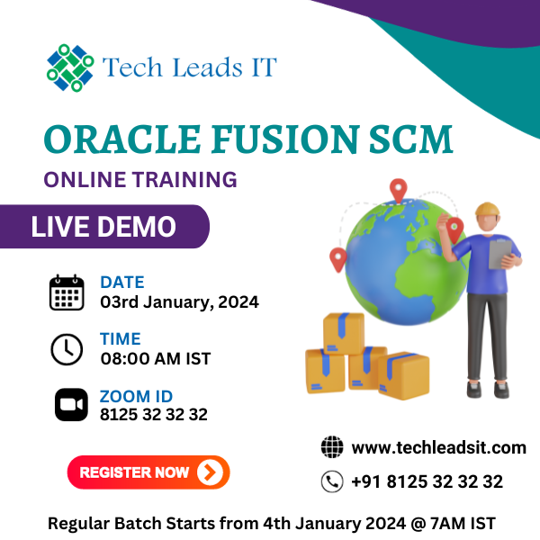  Oracle Fusion SCM Online Training