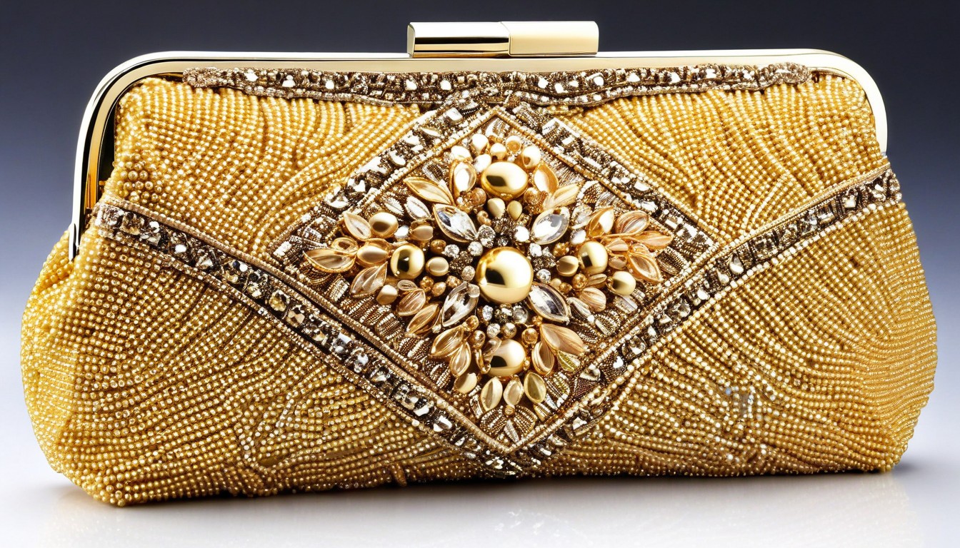  Heartfelt Glamour: Valentine's Day Beaded Clutch Trends