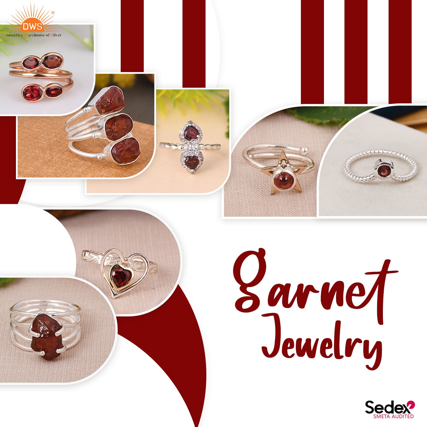  Stunning Garnet Jewelry for Sale - Discover the Beauty at DWS Jewellery