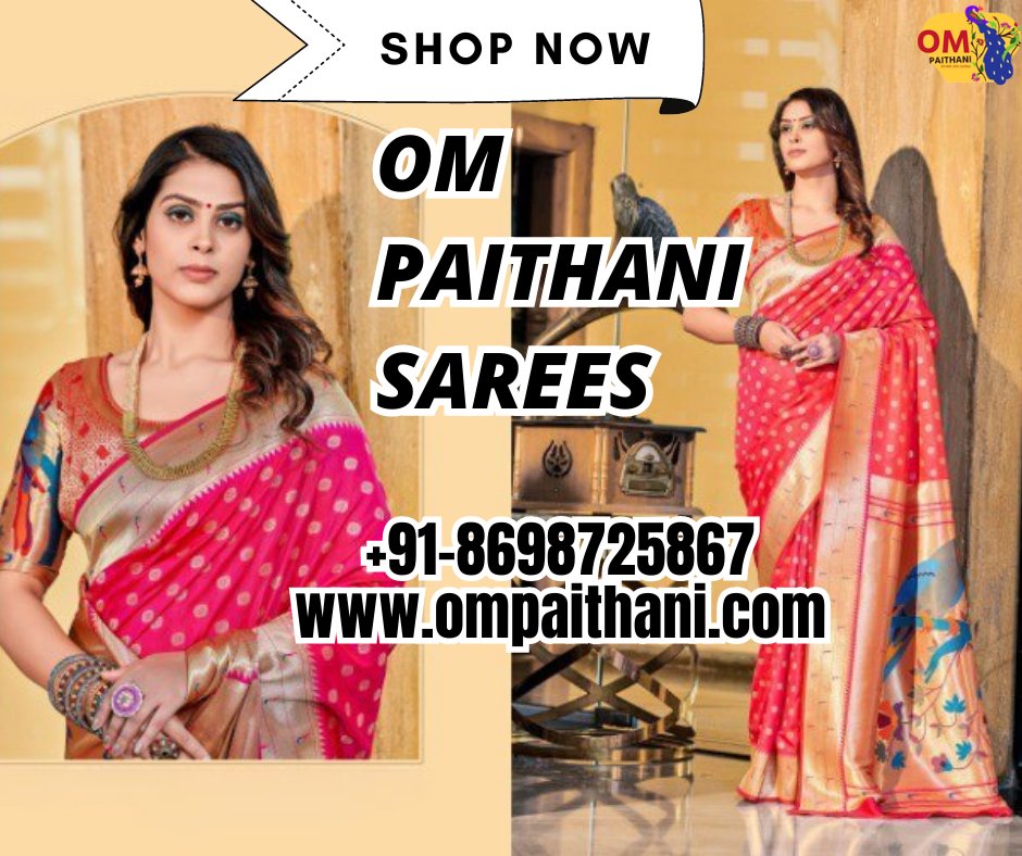  Saree Royalty: Ompaithani Voted as the Best Paithani Saree Shop in Mumbai