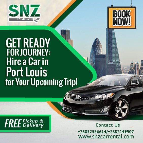  Port Louis car rental - SNZ Mauritius