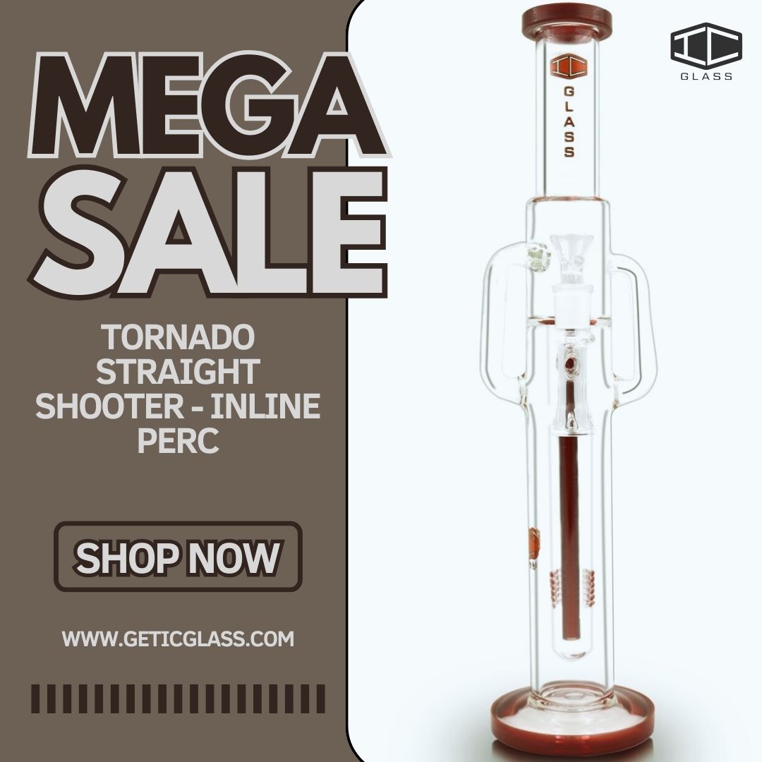  Tornado Straight Shooter Inline Perc – Premium Quality, Unmatched Smoothness!