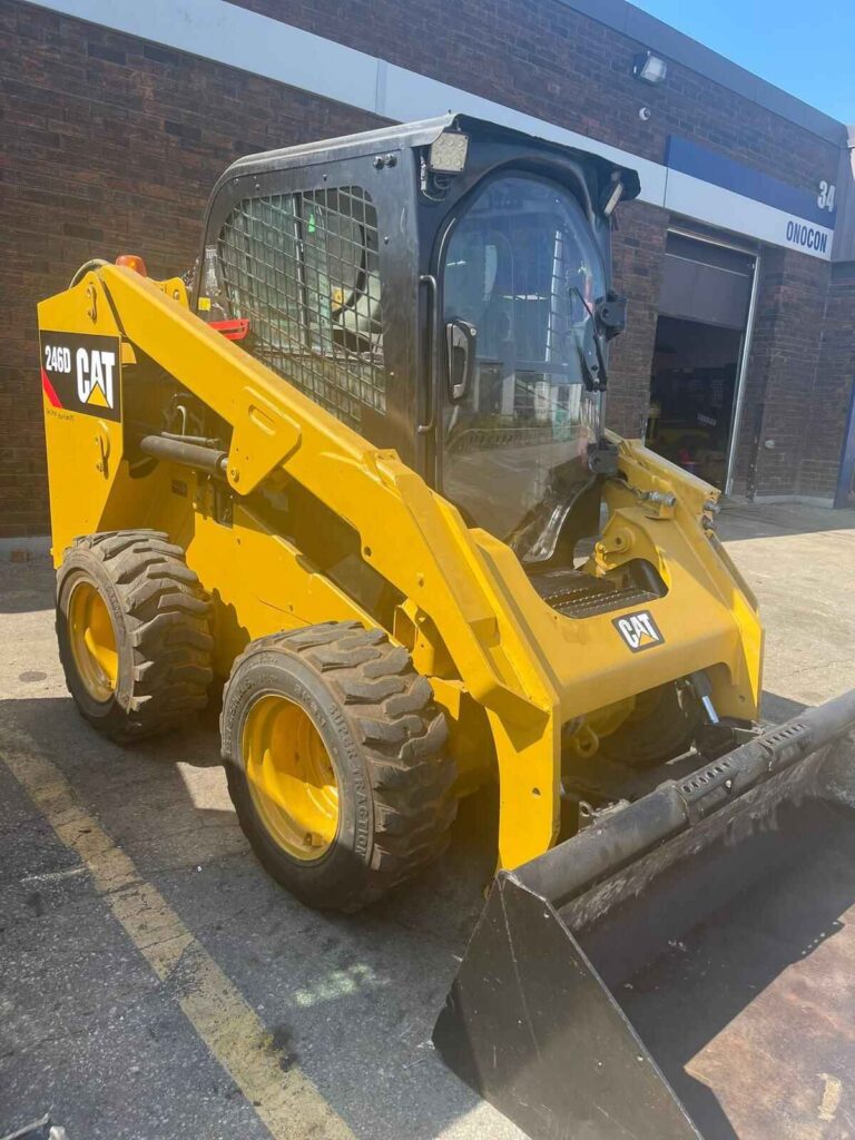  Reliable Skid Steer Loader Rental – CAT 246D at Zenith Canada