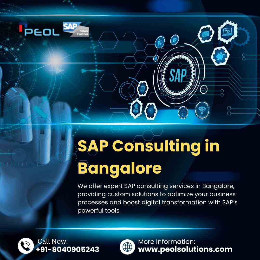  SAP Consulting in Bangalore | SAP Partner in India