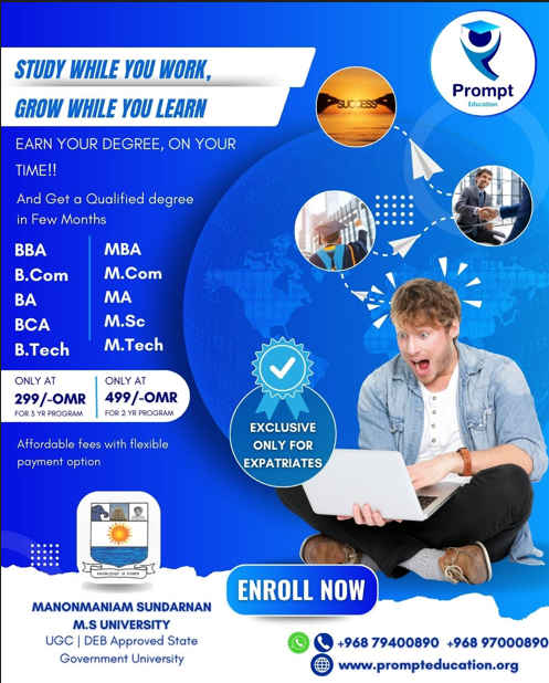  Online BCom Degree