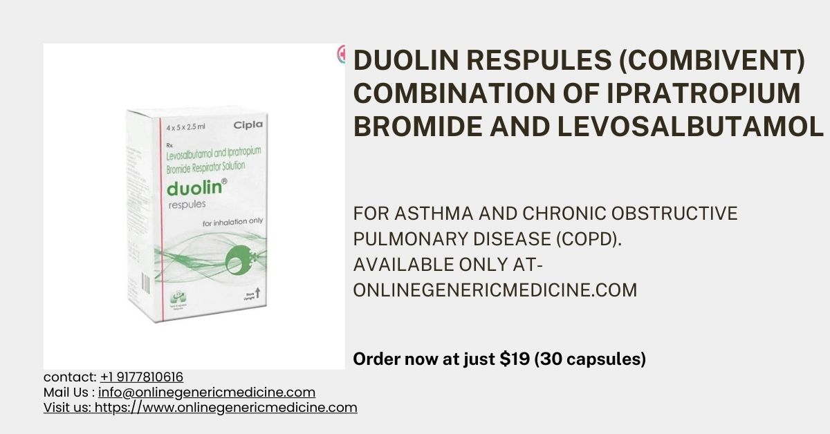  Duolin Respules for Asthma & COPD Relief | Buy now at Onlinegenericmedicine.