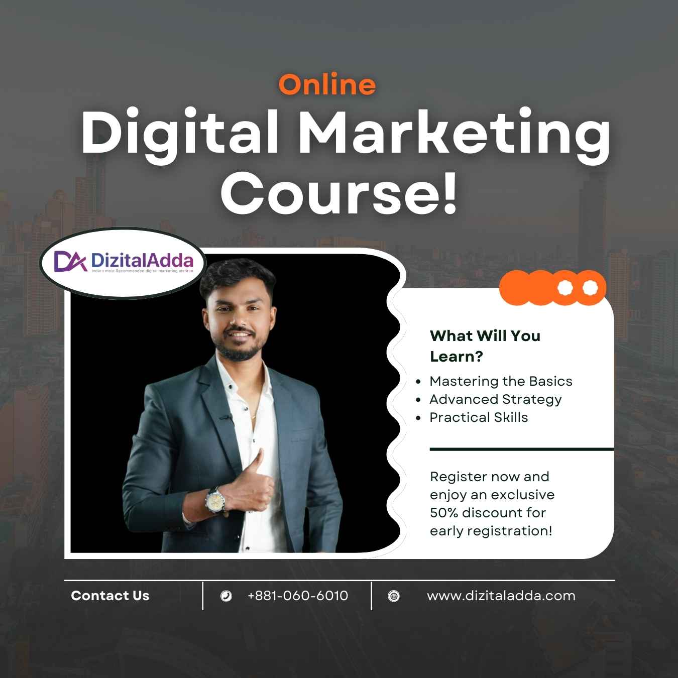  Online Digital Marketing Course - Learn Anytime, Anywhere